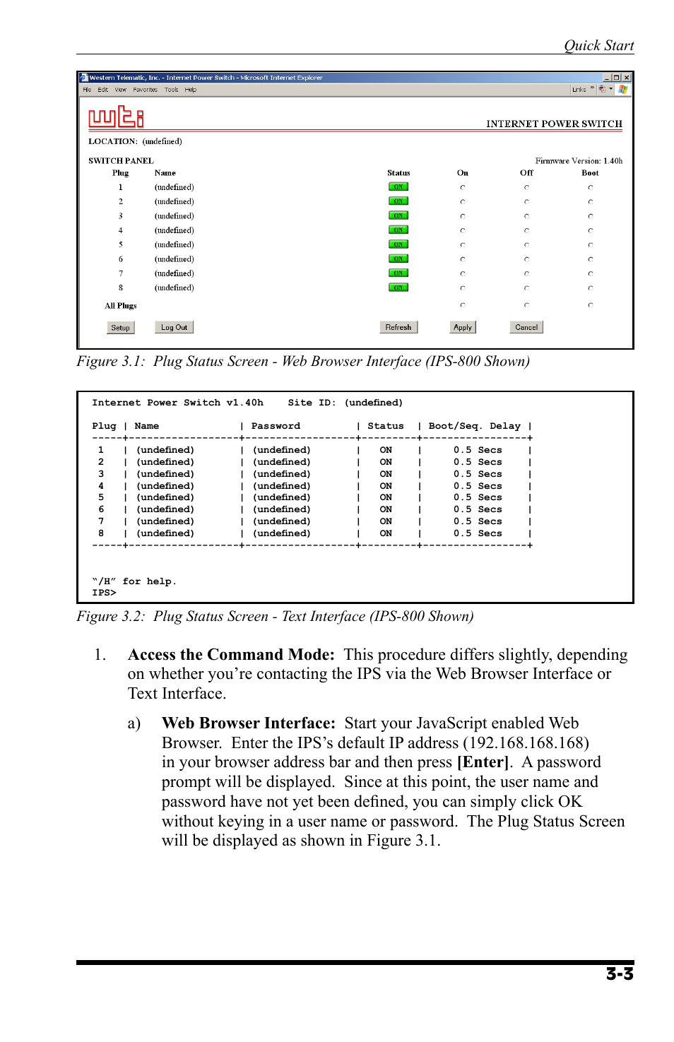 Western Telematic IPS-800 User Manual | Page 13 / 60
