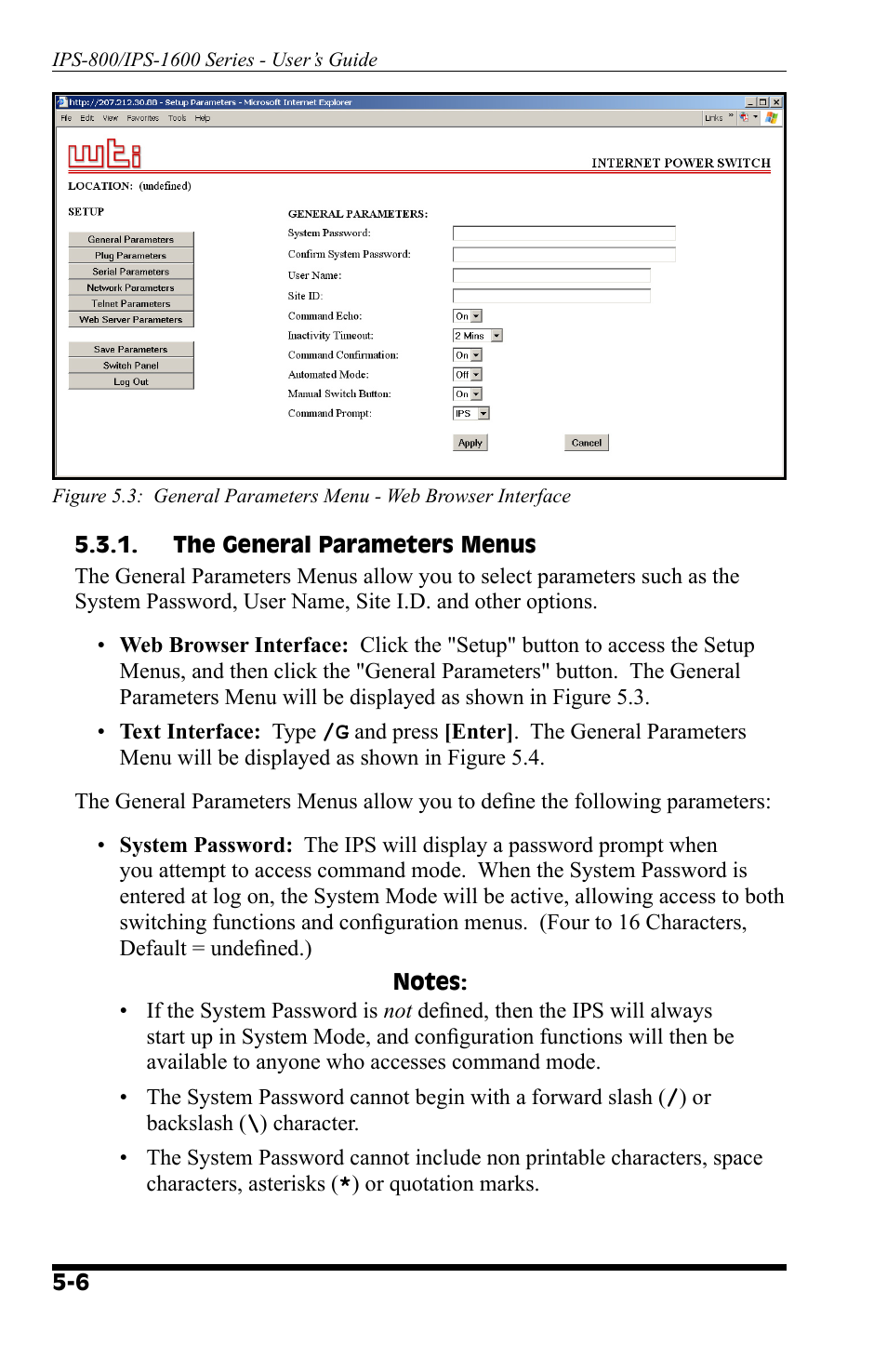 Western Telematic IPS-800 User Manual | Page 24 / 60