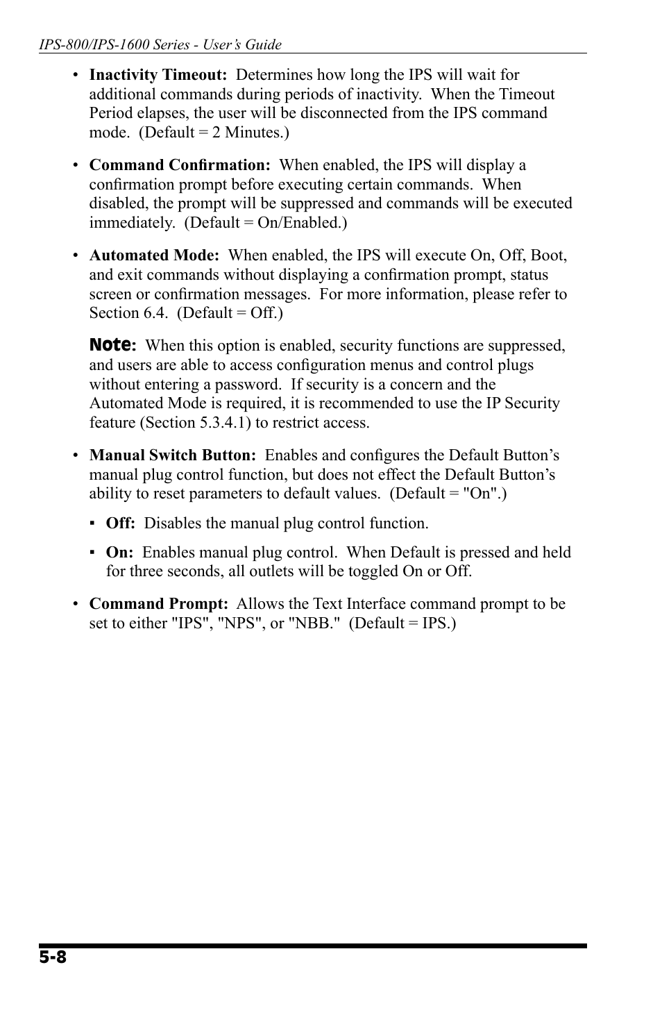 Western Telematic IPS-800 User Manual | Page 26 / 60