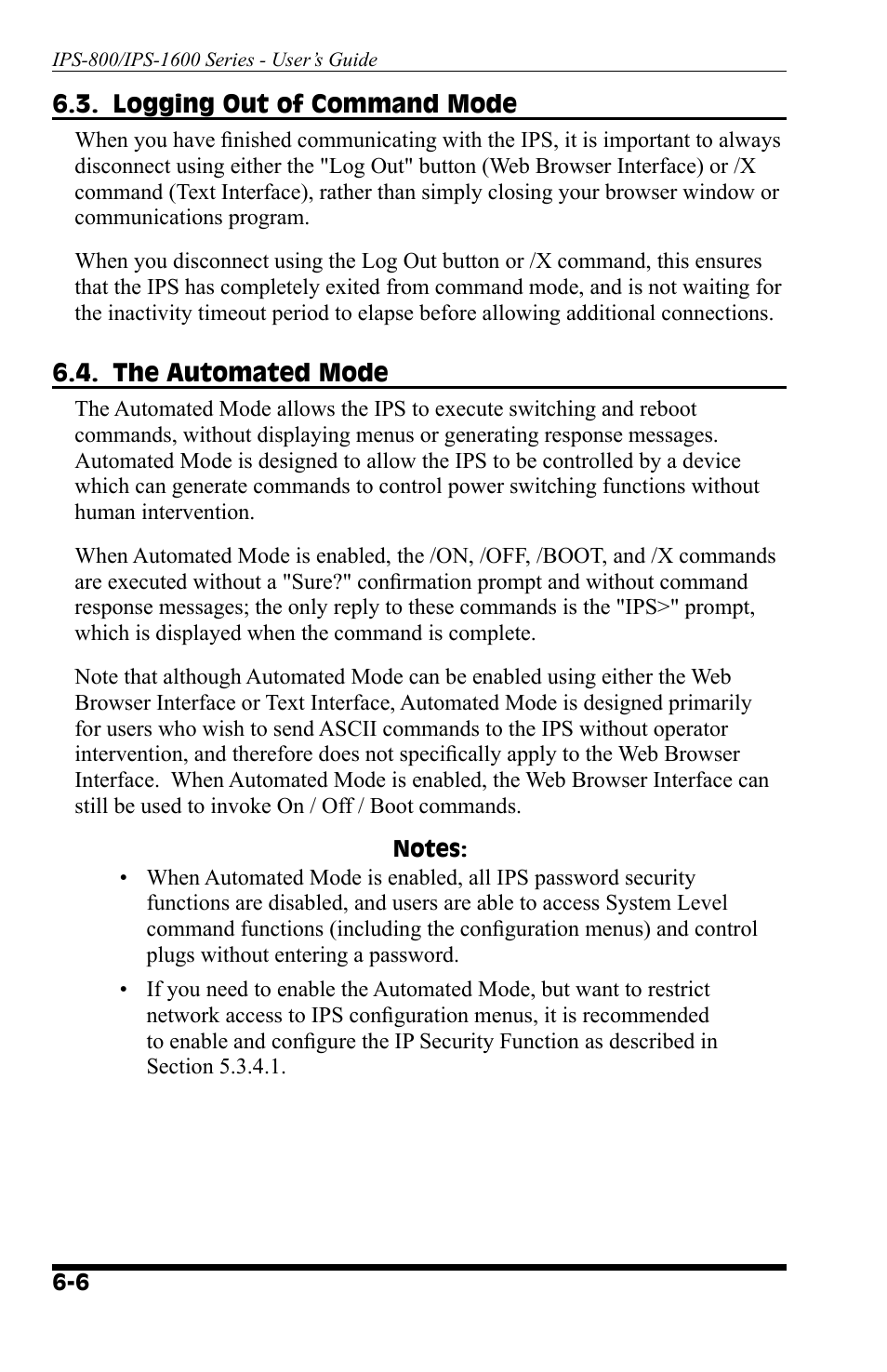 Western Telematic IPS-800 User Manual | Page 44 / 60