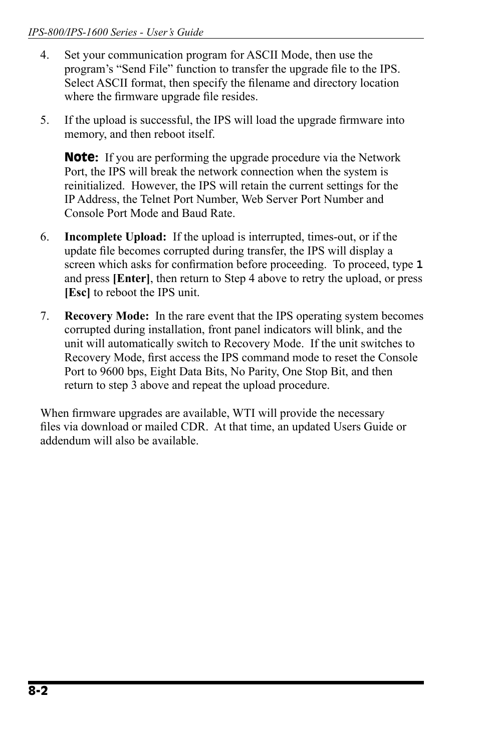 Western Telematic IPS-800 User Manual | Page 50 / 60