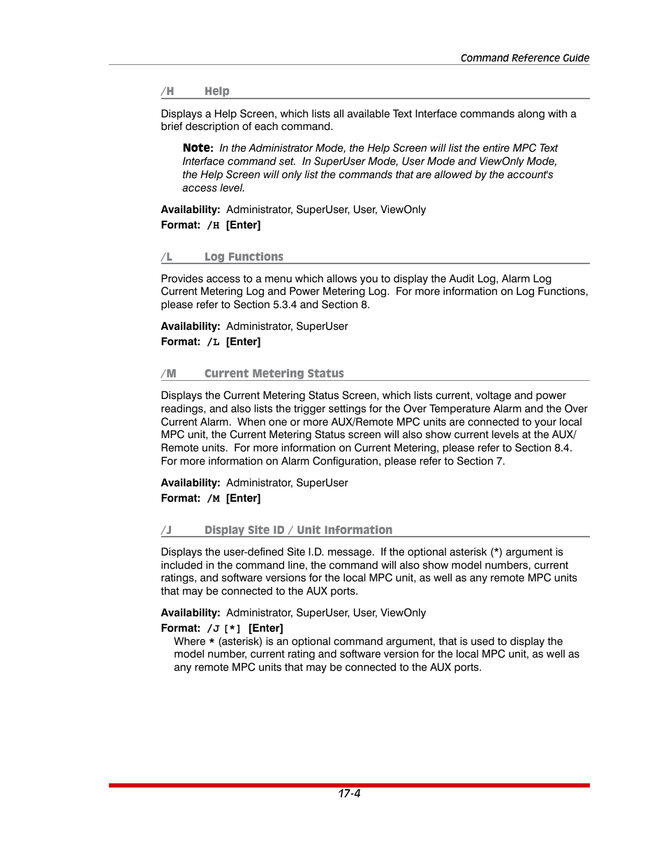 Western Telematic MPC-20VS16-3 User Manual | Page 183 / 216