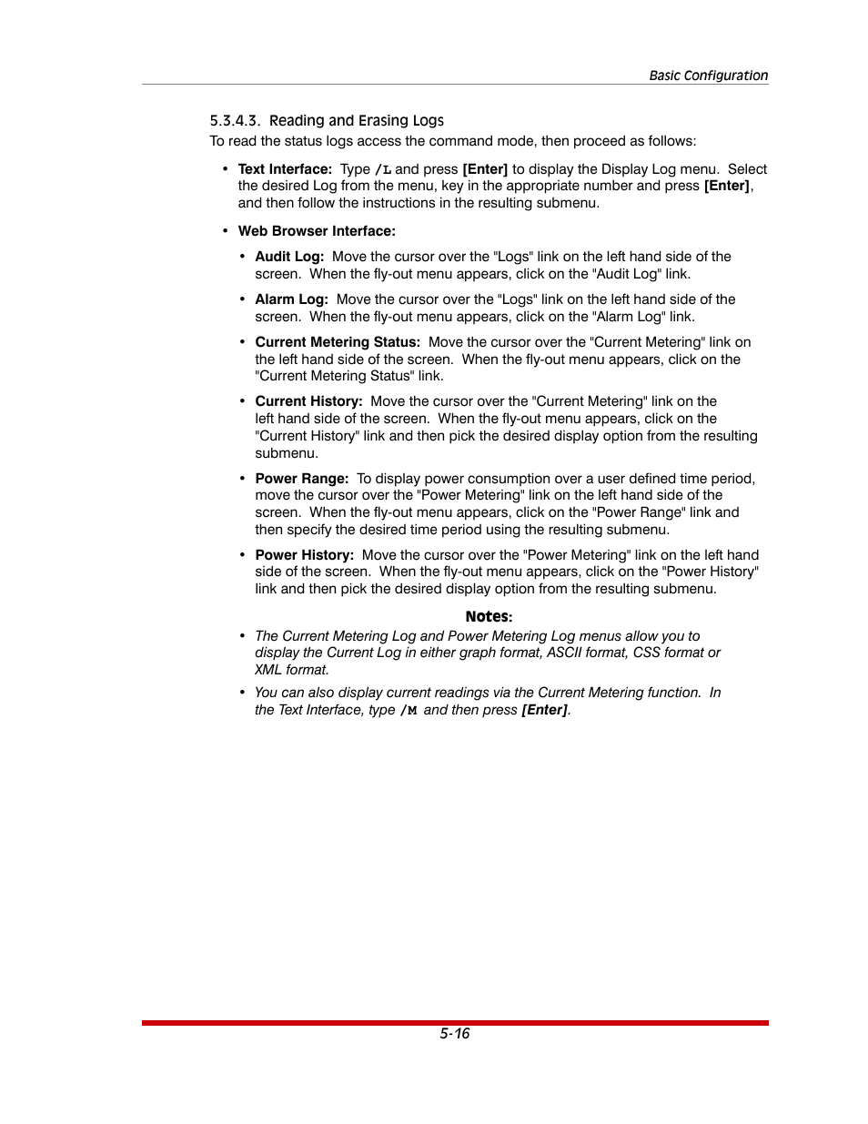 Reading and erasing logs -16 | Western Telematic MPC-20VS16-3 User Manual | Page 47 / 216