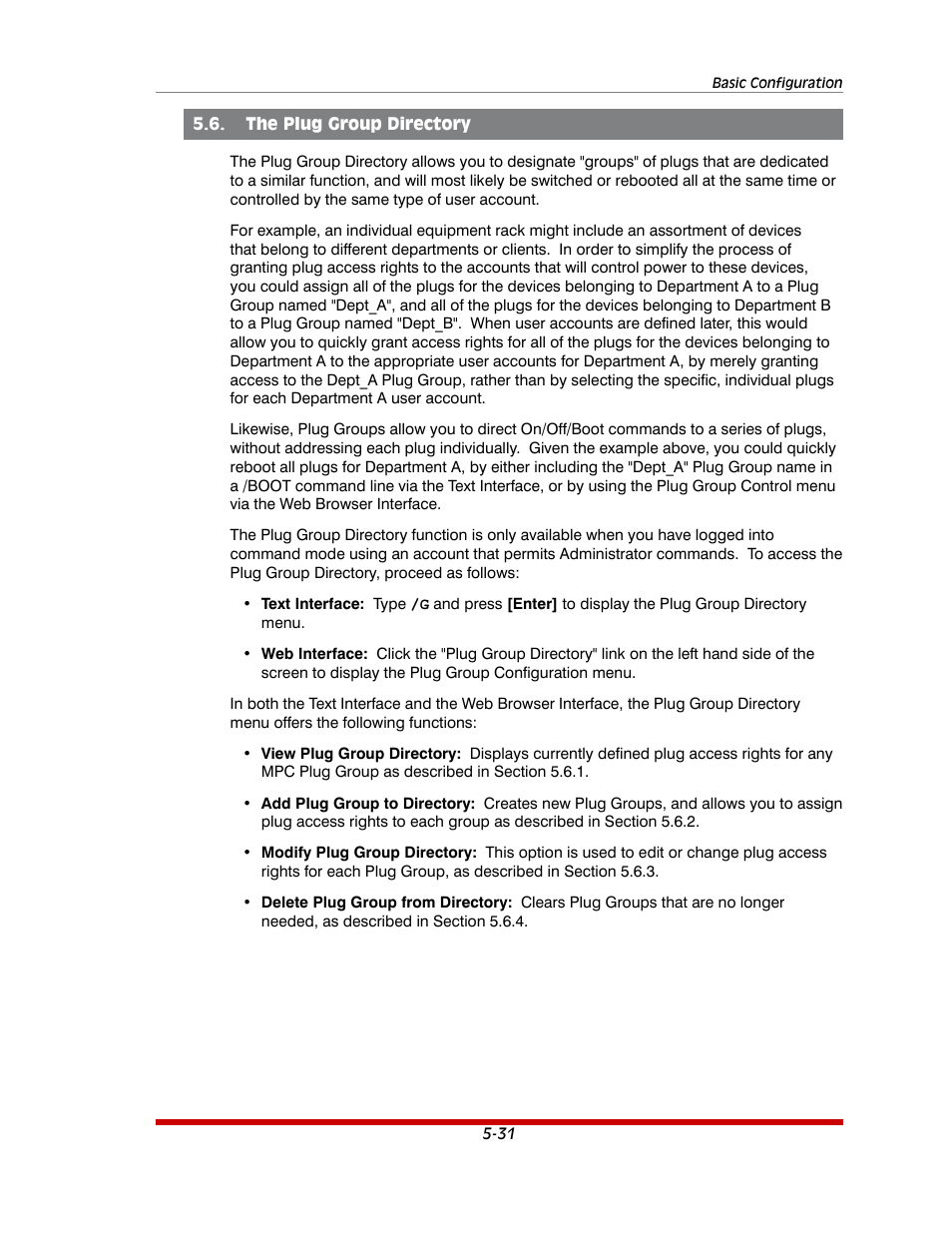 The plug group directory -31 | Western Telematic MPC-20VS16-3 User Manual | Page 62 / 216
