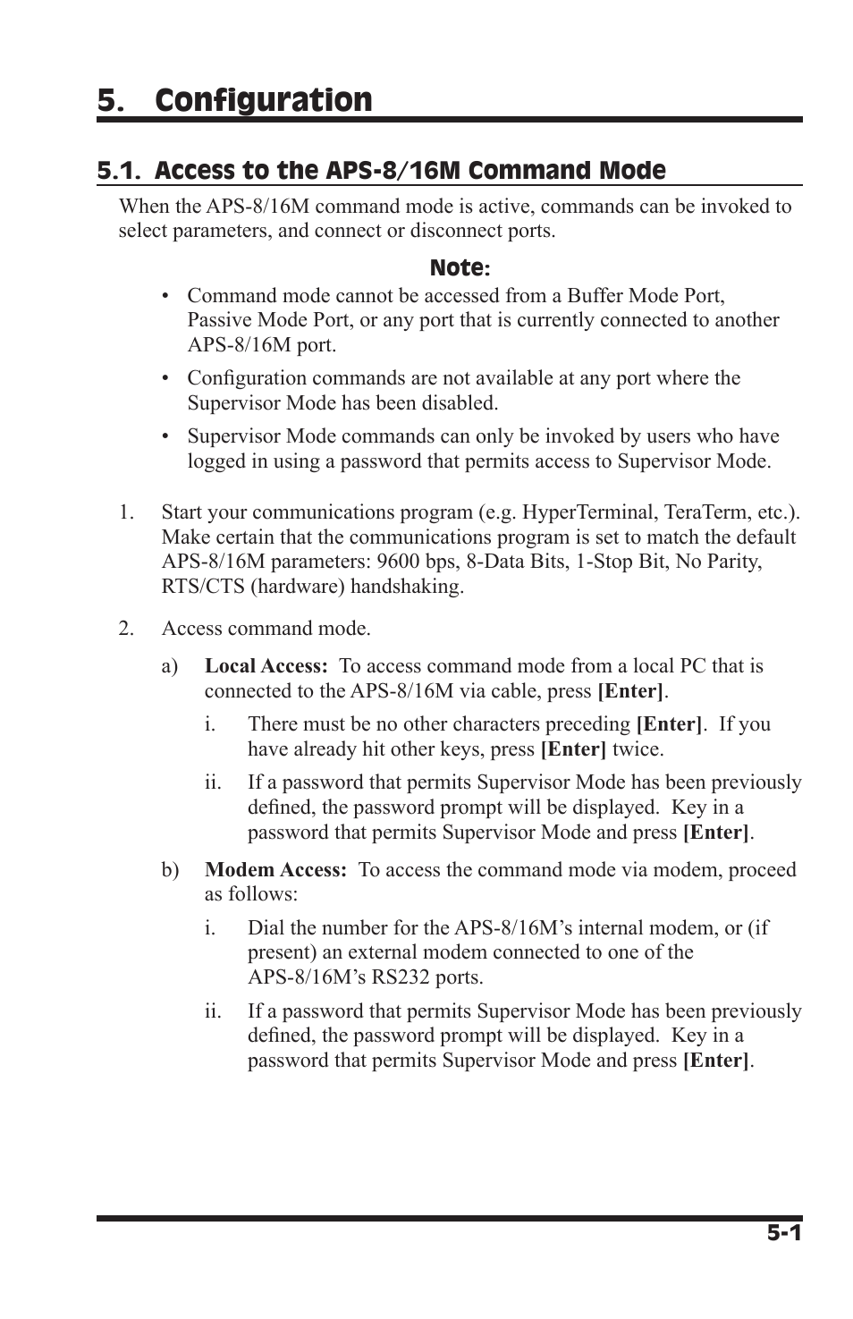 Configuration | Western Telematic WTI NetReach APS-16M User Manual | Page 17 / 82