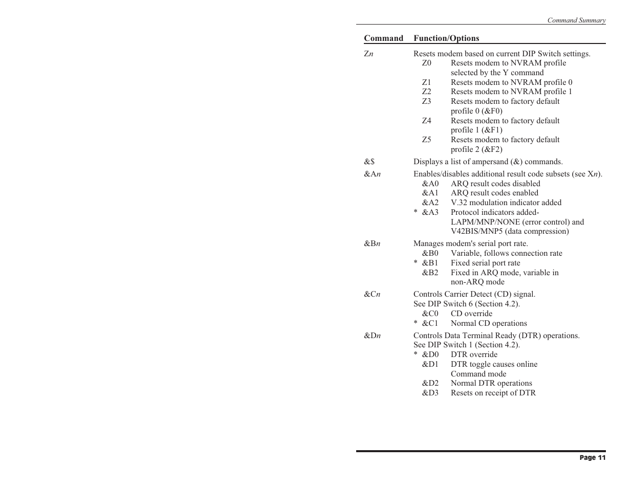 Western Telematic Data/FaxModem User Manual | Page 13 / 26