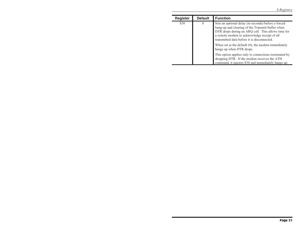 Western Telematic Data/FaxModem User Manual | Page 23 / 26