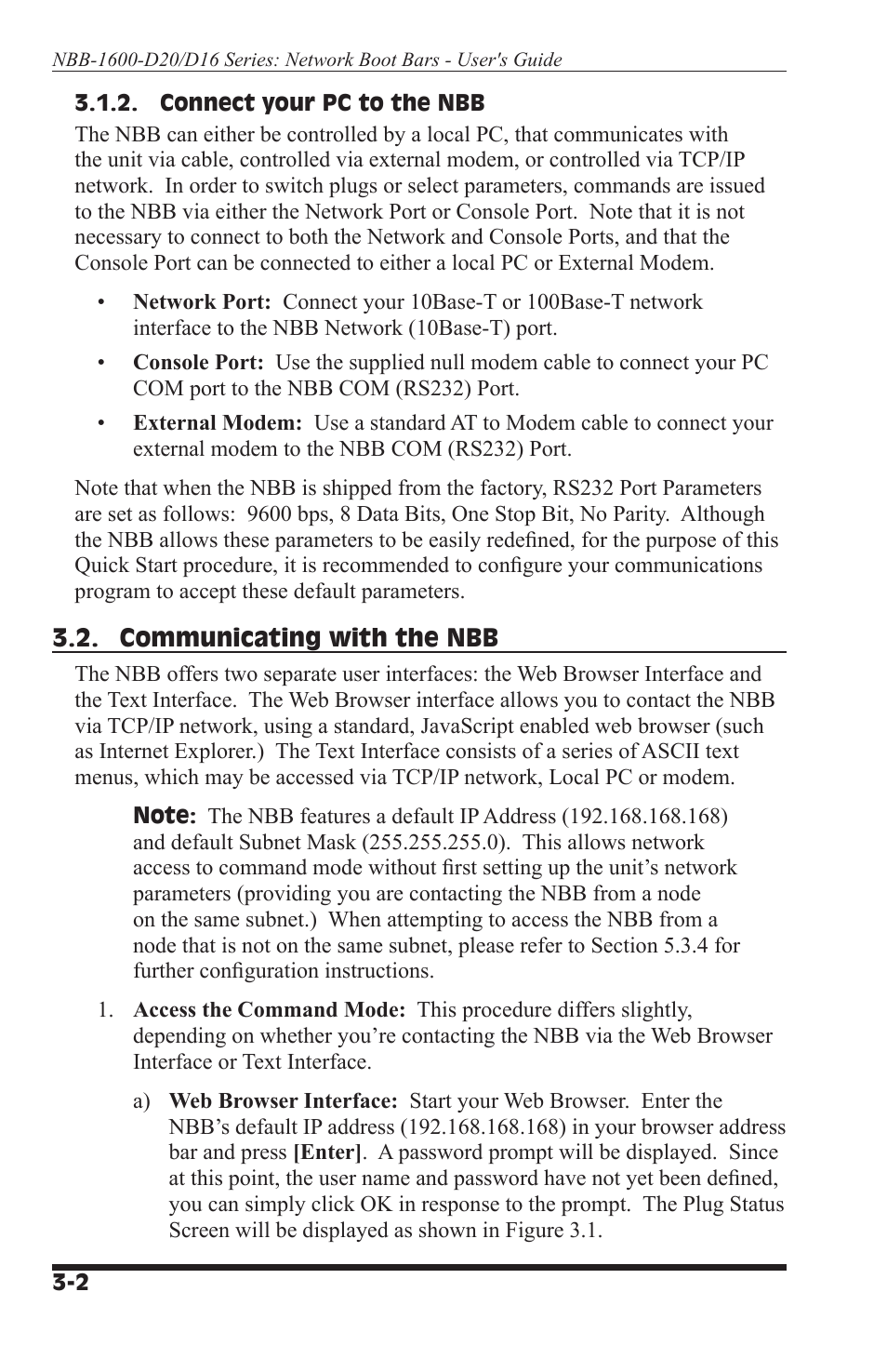 Western Telematic NBB-1600-D20 User Manual | Page 14 / 64