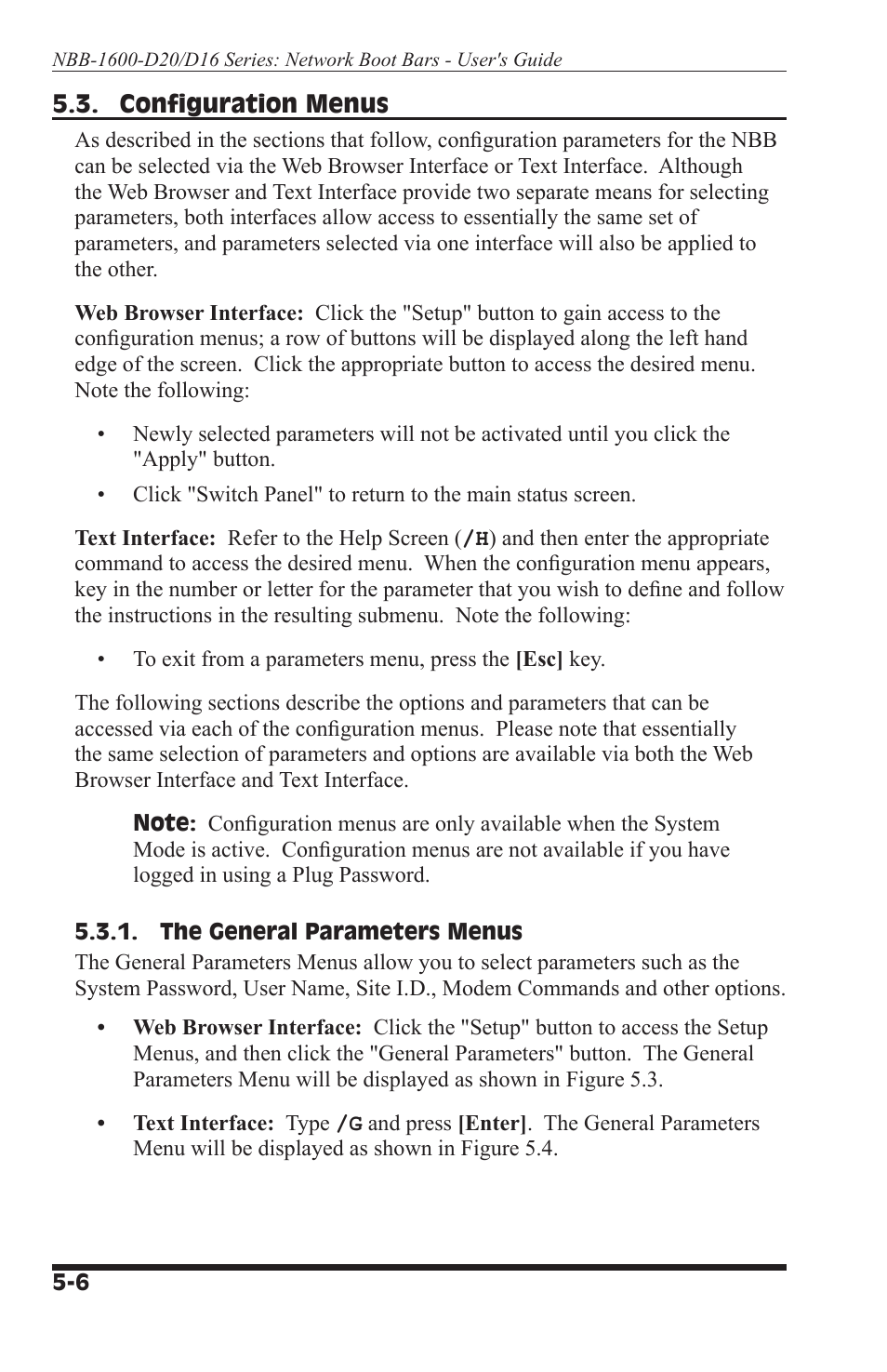 Western Telematic NBB-1600-D20 User Manual | Page 28 / 64