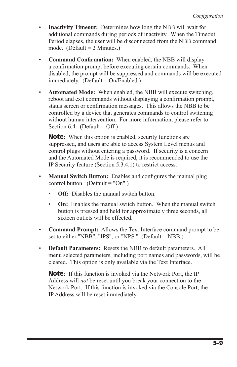 Western Telematic NBB-1600-D20 User Manual | Page 31 / 64