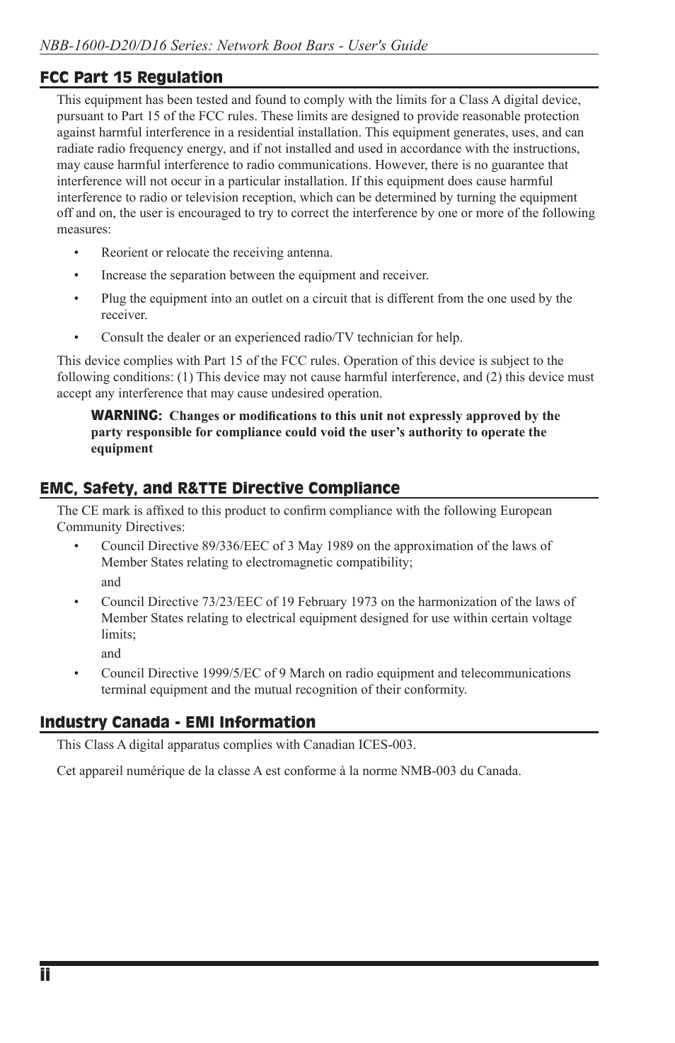 Western Telematic NBB-1600-D20 User Manual | Page 4 / 64