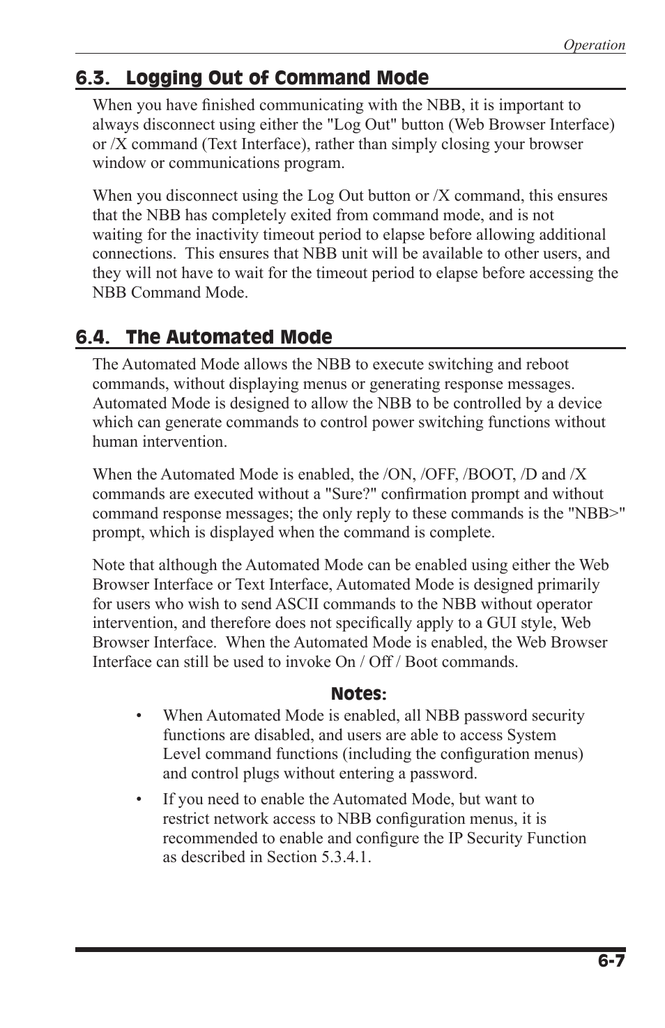 Western Telematic NBB-1600-D20 User Manual | Page 51 / 64