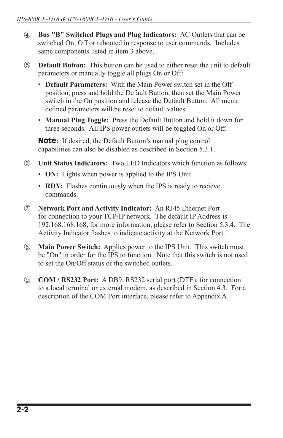 Western Telematic IPS-800CE-D16 User Manual | Page 10 / 58