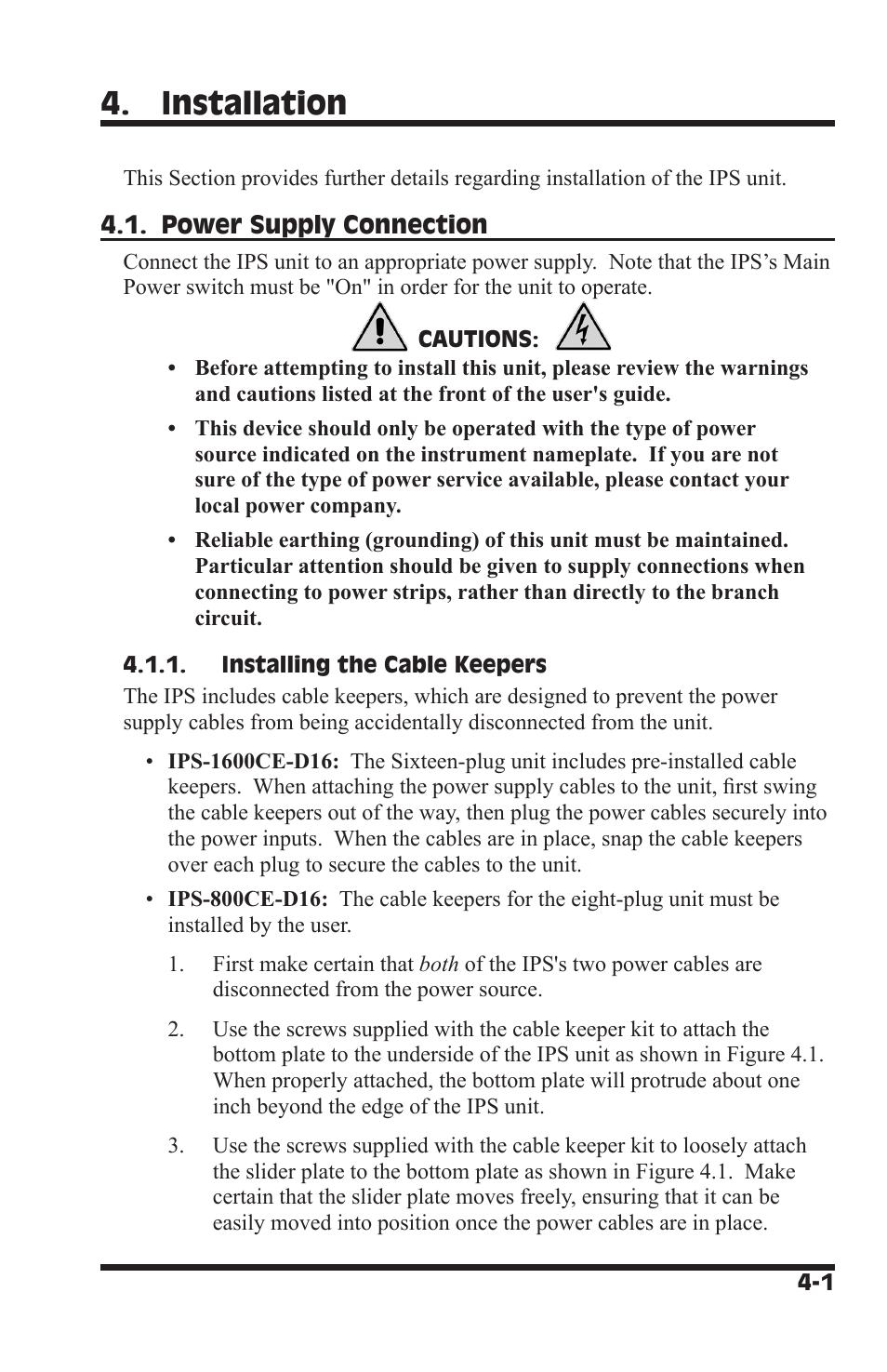 Installation | Western Telematic IPS-800CE-D16 User Manual | Page 15 / 58