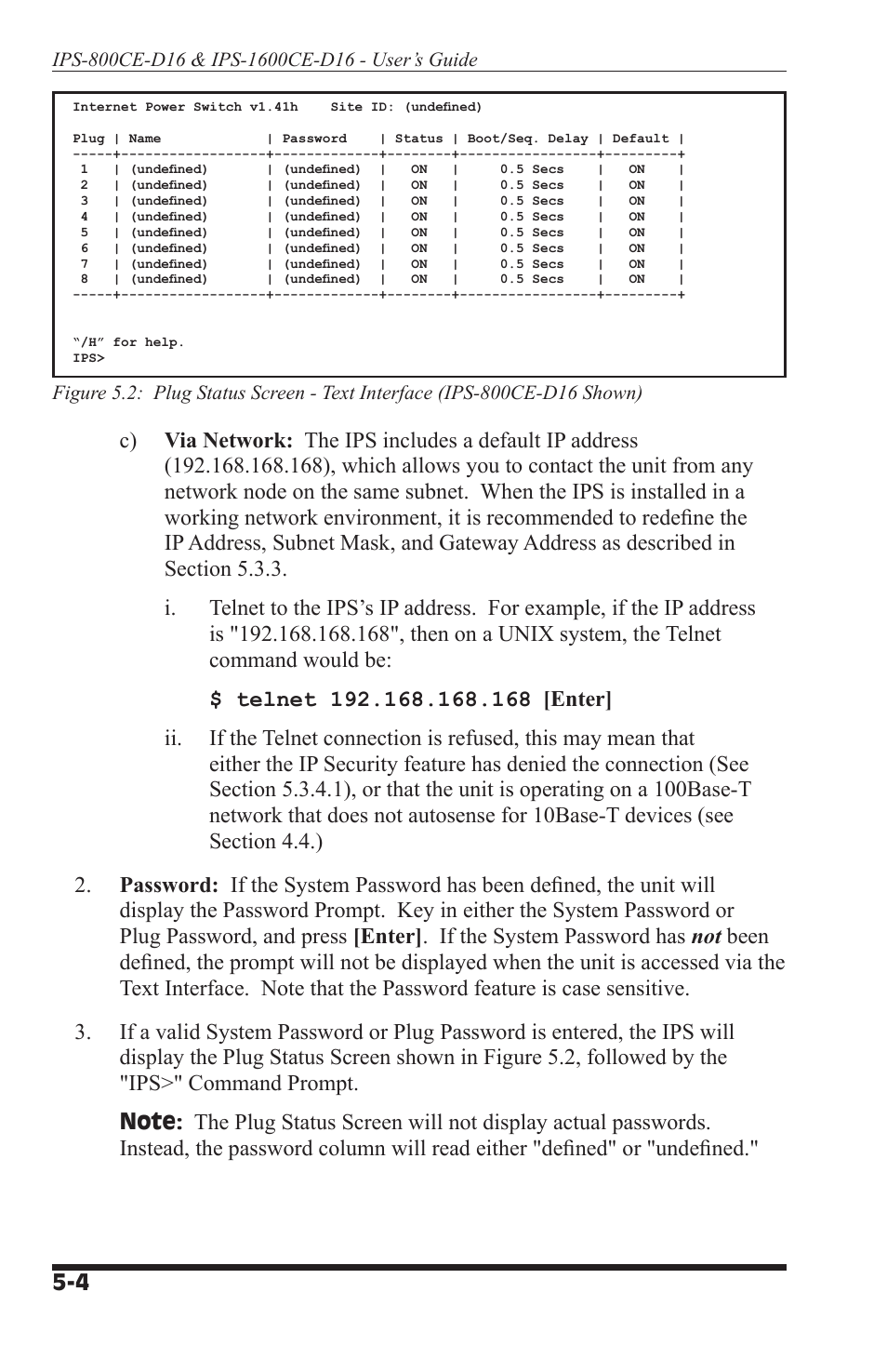 Western Telematic IPS-800CE-D16 User Manual | Page 22 / 58