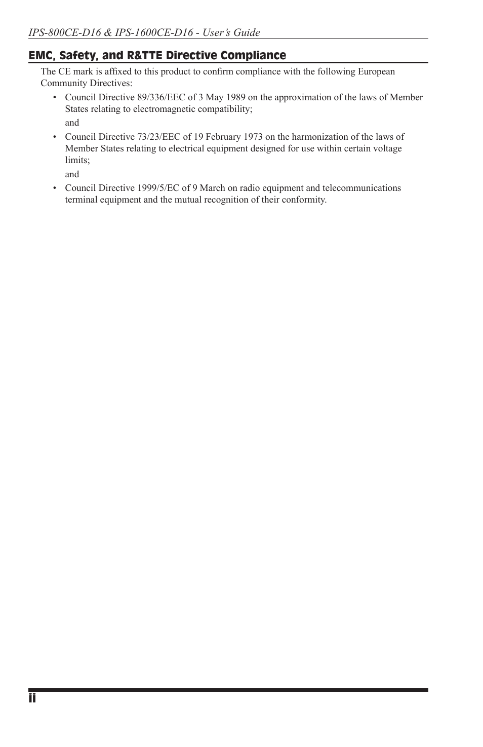 Western Telematic IPS-800CE-D16 User Manual | Page 4 / 58