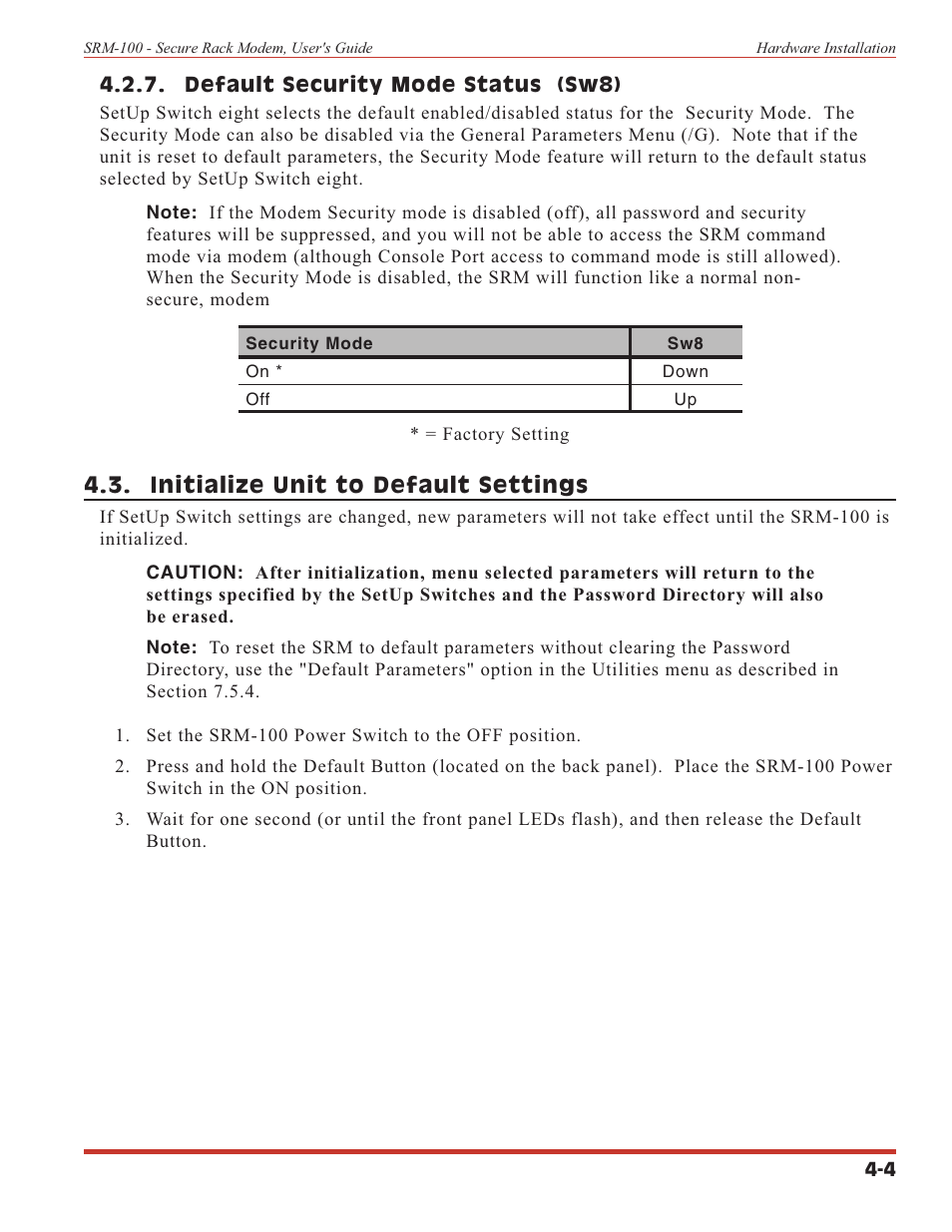 Western Telematic SRM-100 User Manual | Page 15 / 61