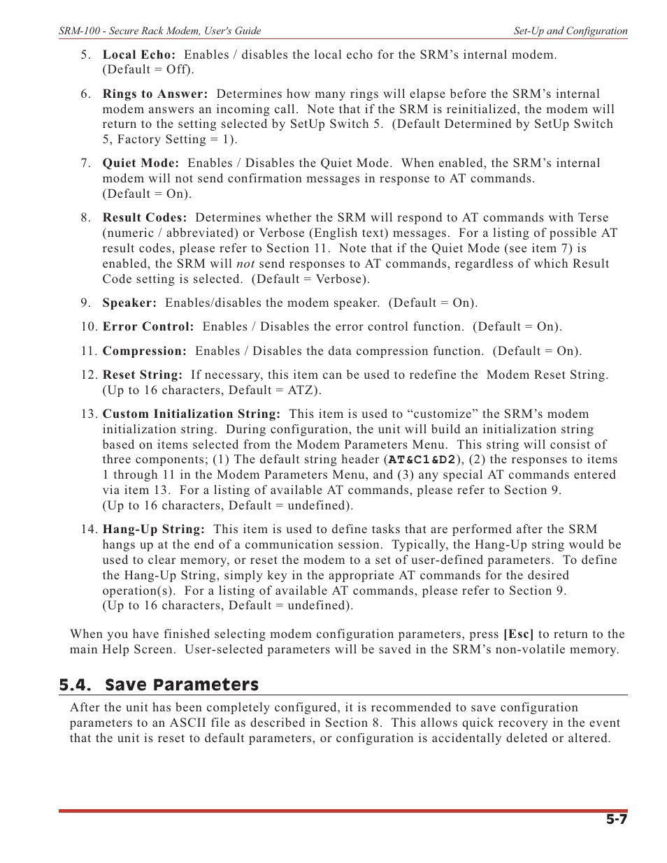 Western Telematic SRM-100 User Manual | Page 23 / 61