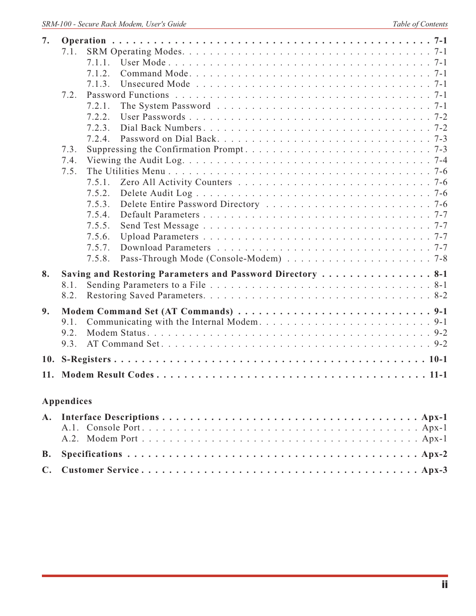 Western Telematic SRM-100 User Manual | Page 3 / 61