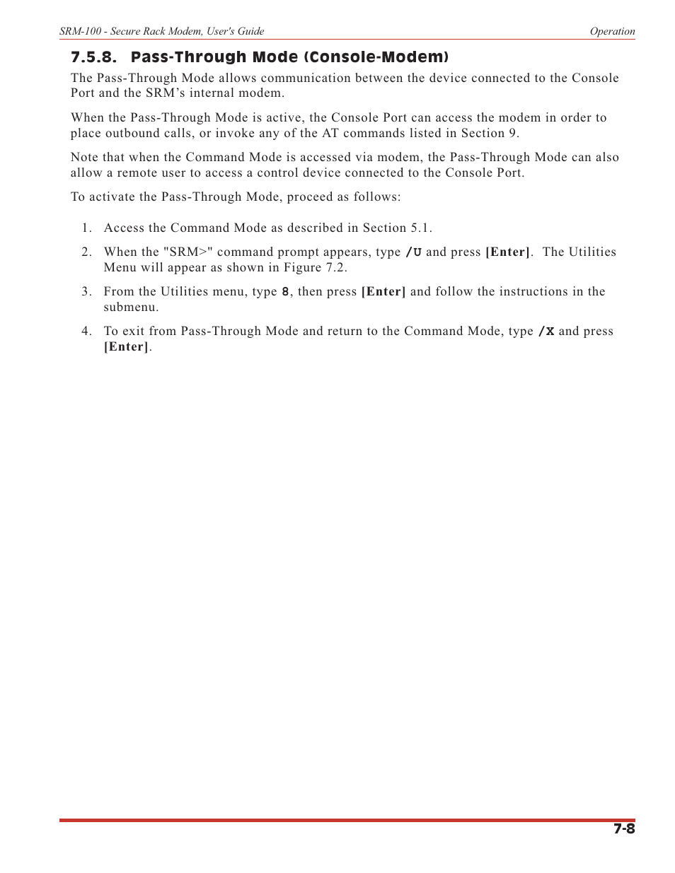 Western Telematic SRM-100 User Manual | Page 37 / 61