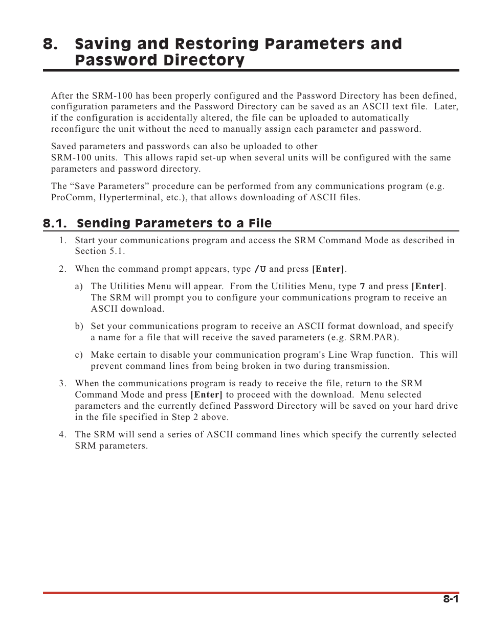 Western Telematic SRM-100 User Manual | Page 38 / 61