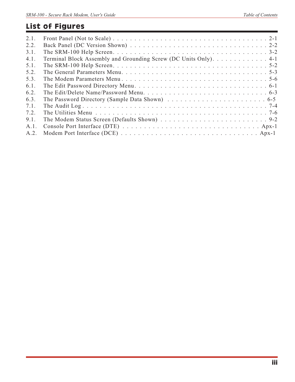 Western Telematic SRM-100 User Manual | Page 4 / 61