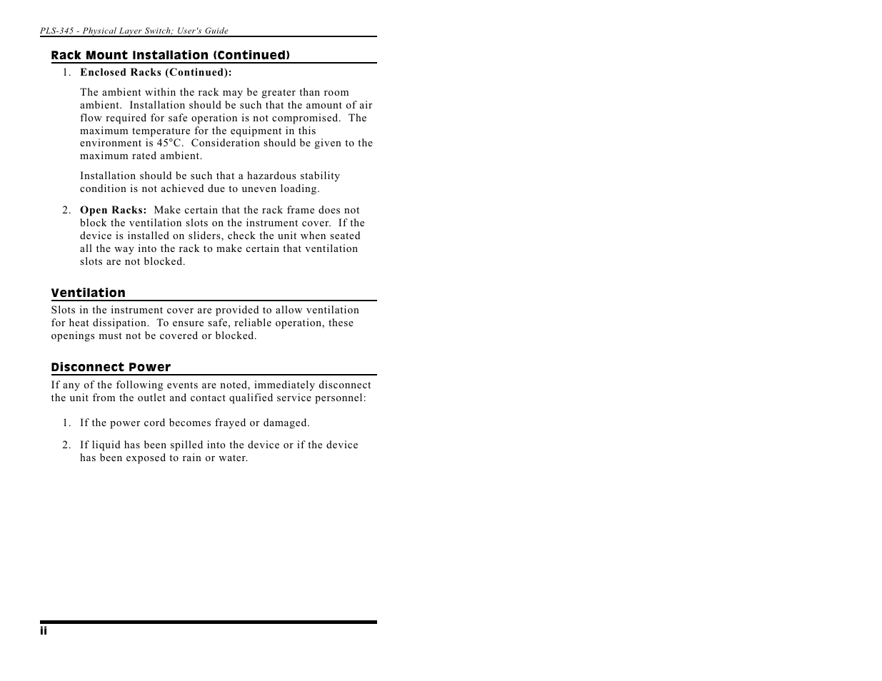 Western Telematic PLS-345 User Manual | Page 4 / 62