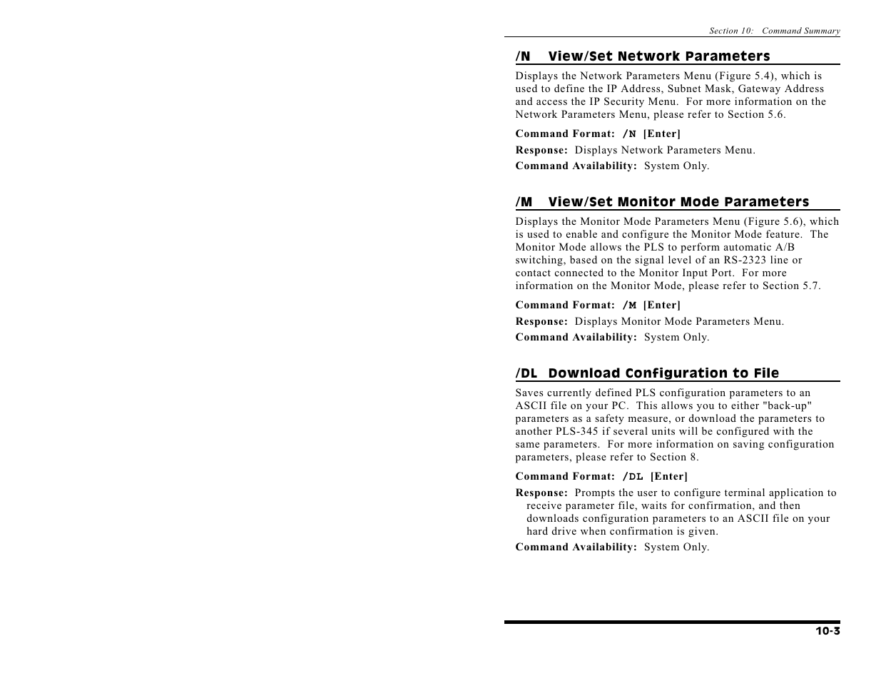 Western Telematic PLS-345 User Manual | Page 51 / 62