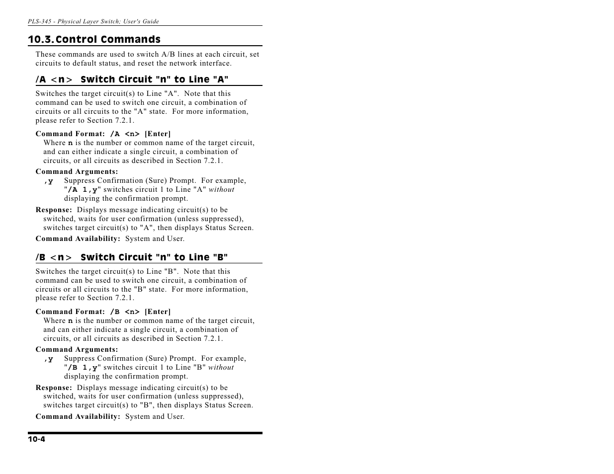 Western Telematic PLS-345 User Manual | Page 52 / 62