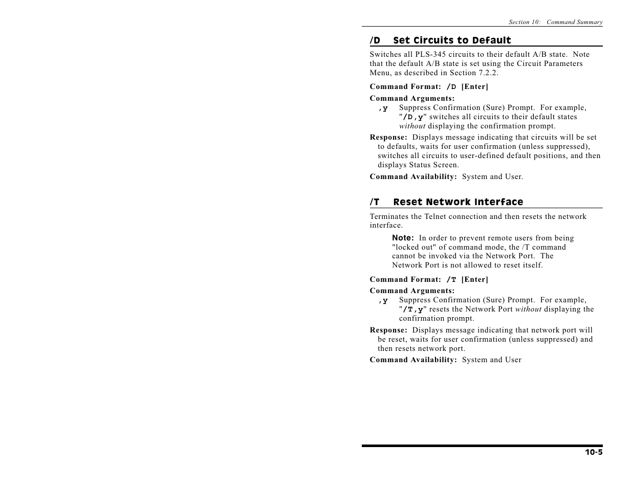 Western Telematic PLS-345 User Manual | Page 53 / 62