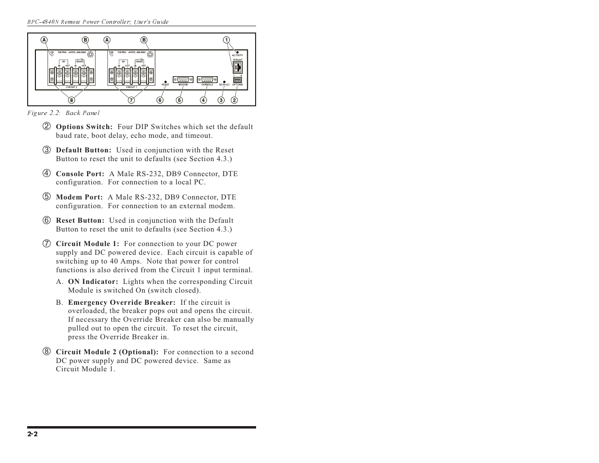 Western Telematic RPC-4840N User Manual | Page 10 / 48