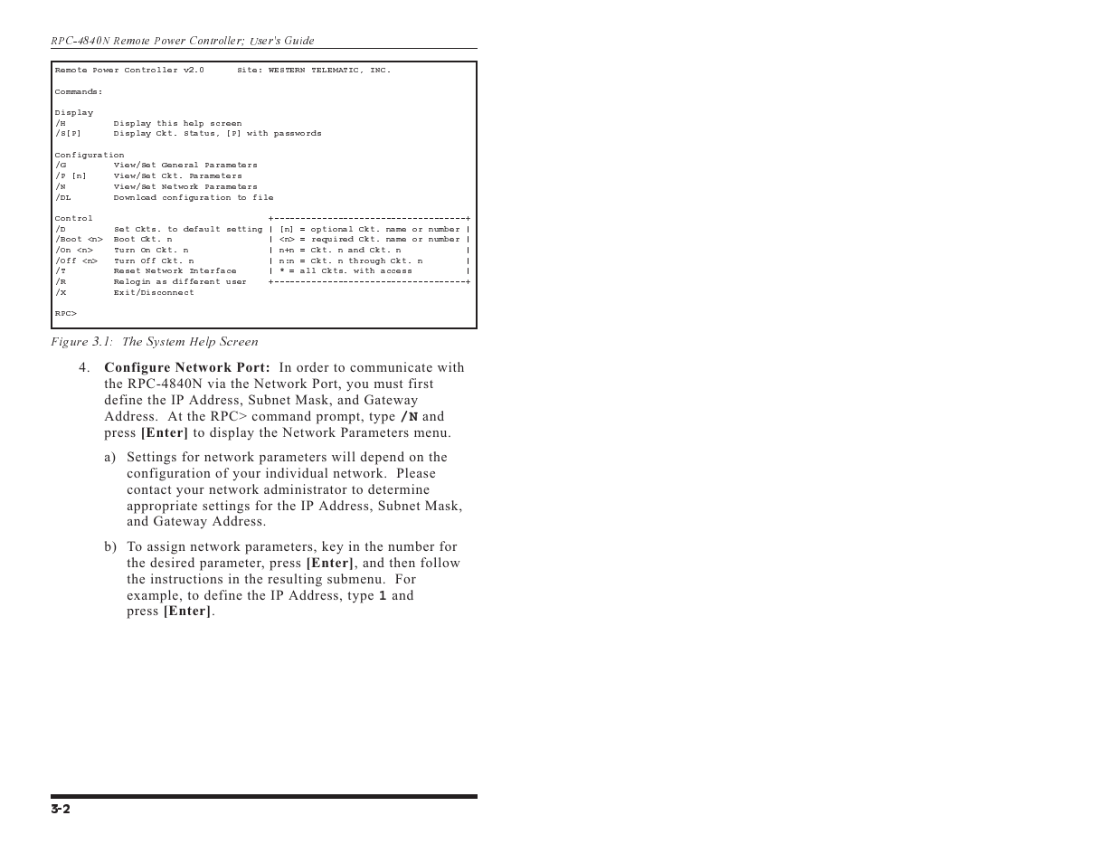 Western Telematic RPC-4840N User Manual | Page 12 / 48