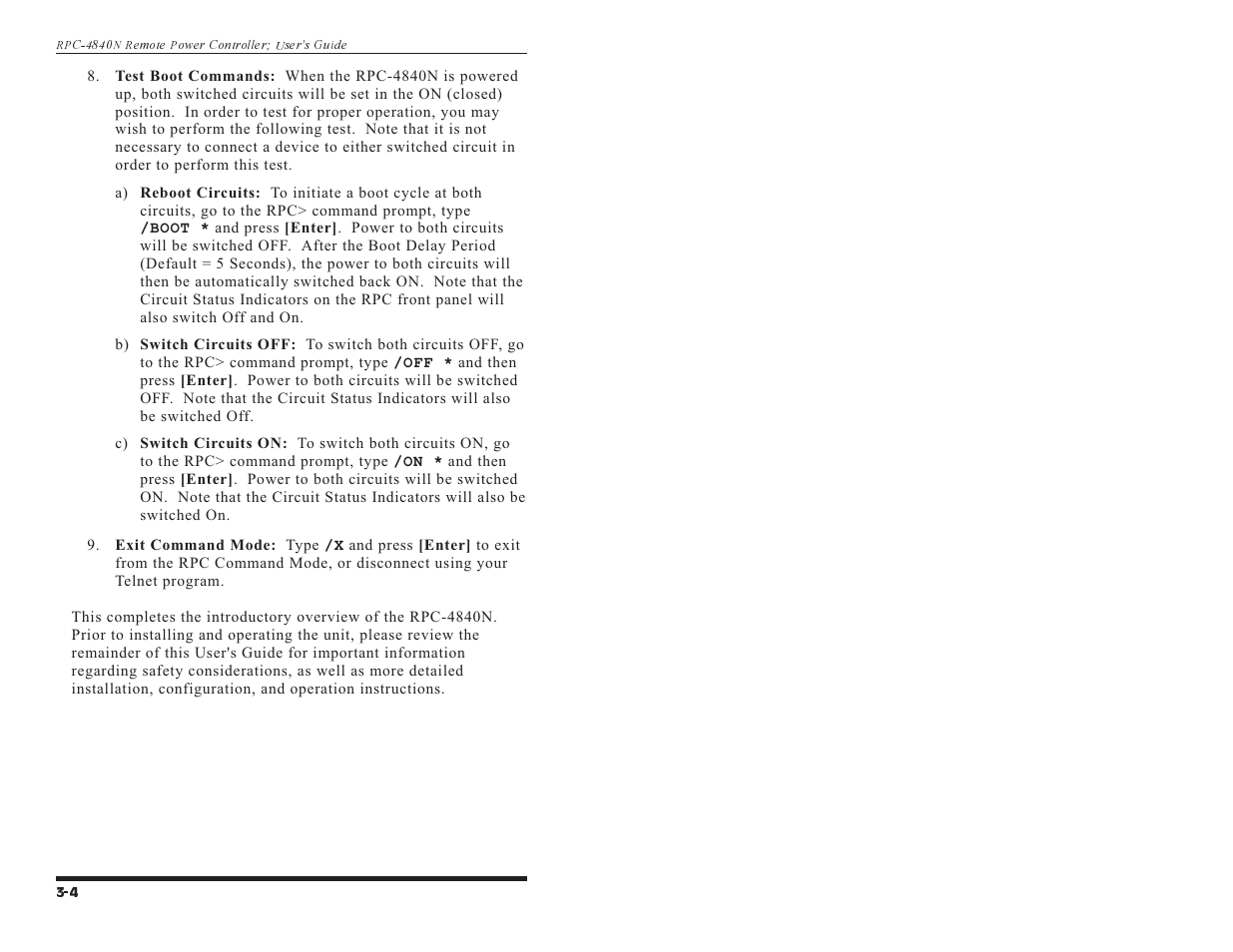 Western Telematic RPC-4840N User Manual | Page 14 / 48
