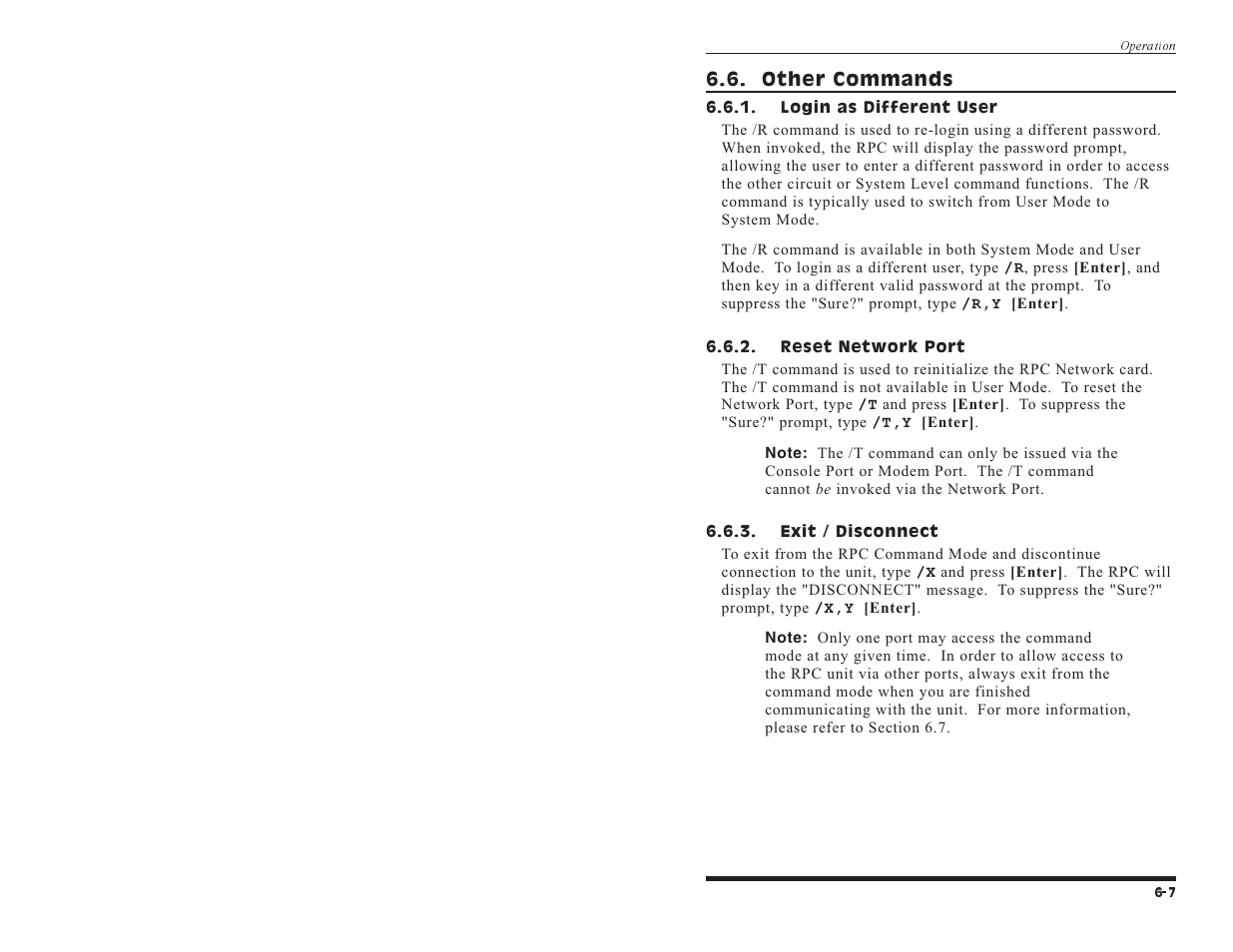 Western Telematic RPC-4840N User Manual | Page 37 / 48