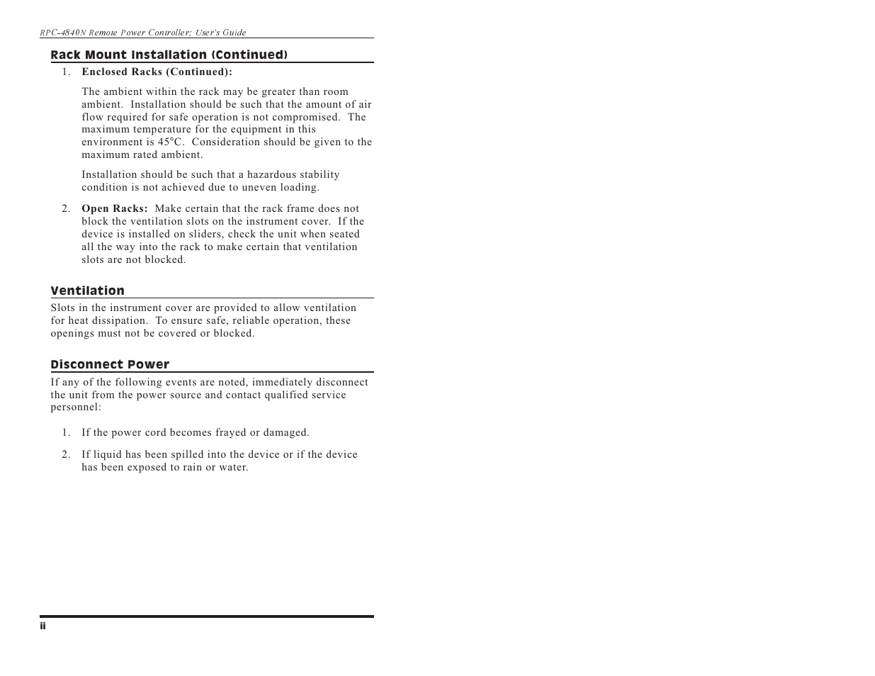 Western Telematic RPC-4840N User Manual | Page 4 / 48