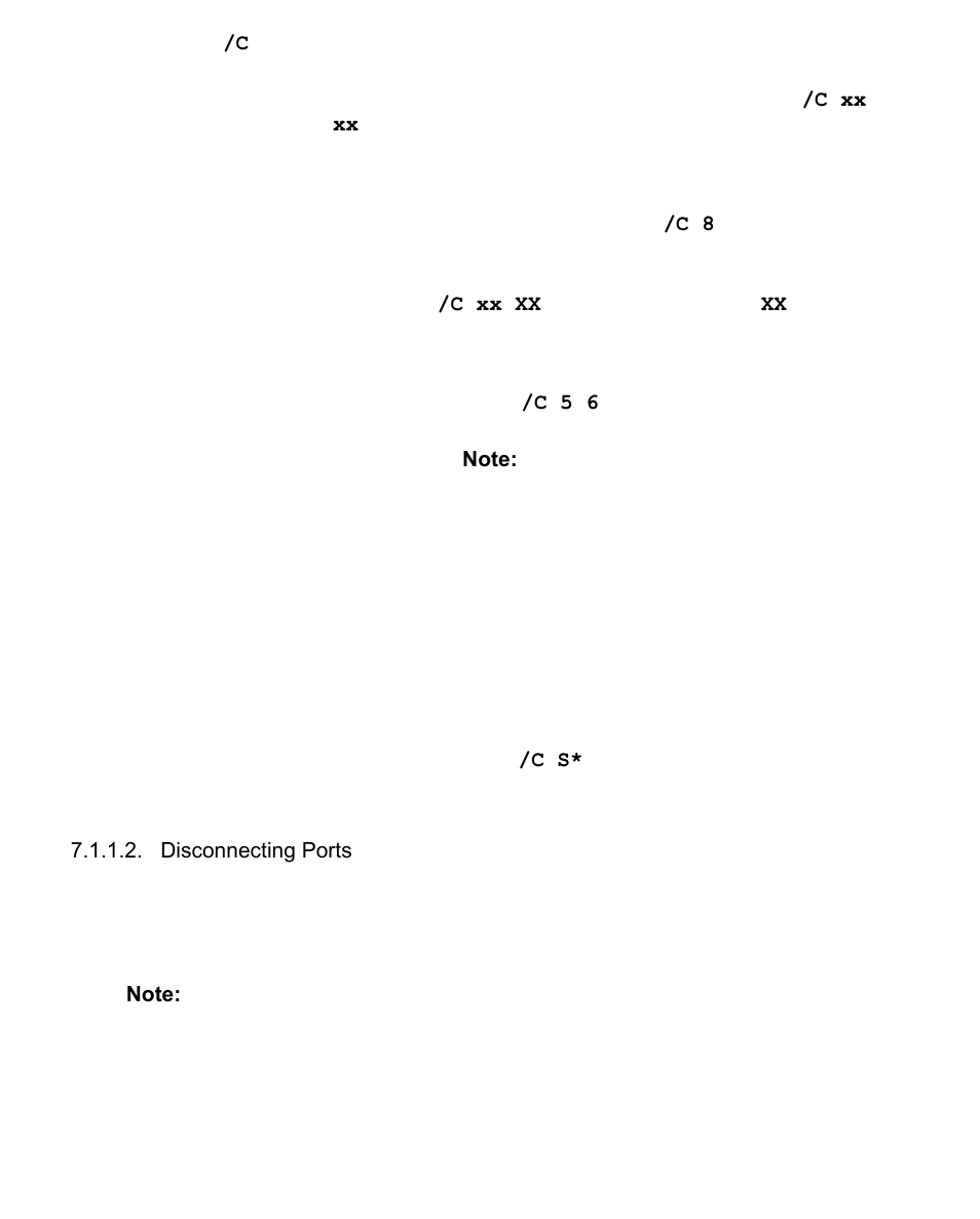 Disconnecting ports | Western Telematic CMS-16 User Manual | Page 41 / 62