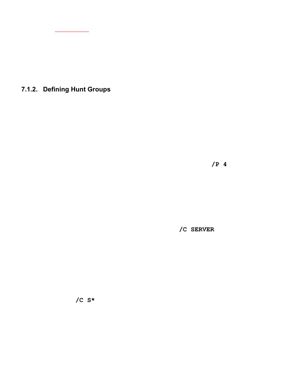 Defining hunt groups | Western Telematic CMS-16 User Manual | Page 43 / 62
