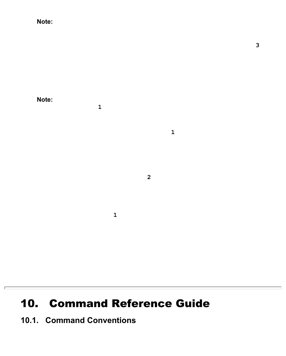 Command reference guide, Command conventions | Western Telematic CMS-16 User Manual | Page 49 / 62