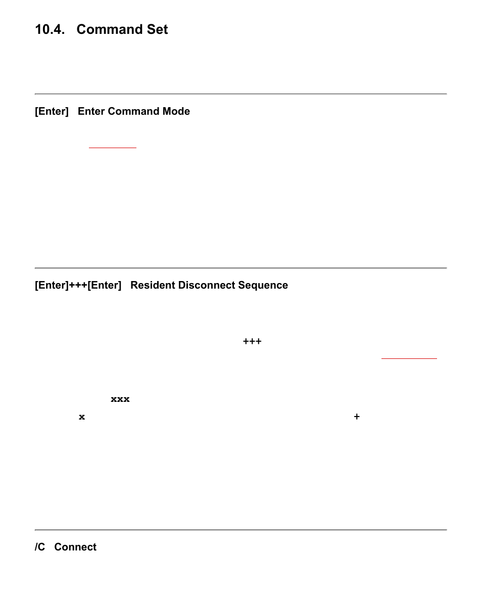 Command set | Western Telematic CMS-16 User Manual | Page 53 / 62