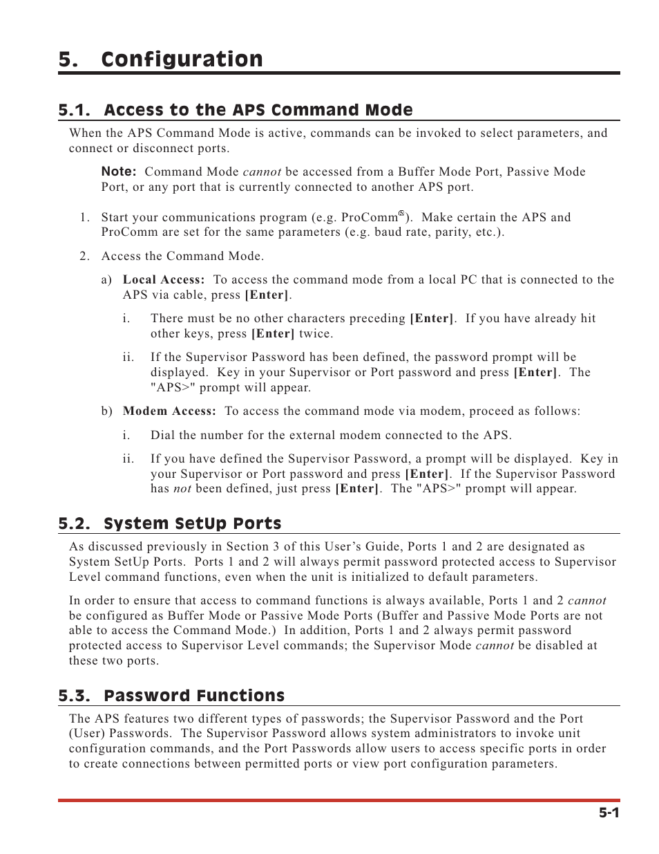 Configuration | Western Telematic APS-16 User Manual | Page 19 / 55