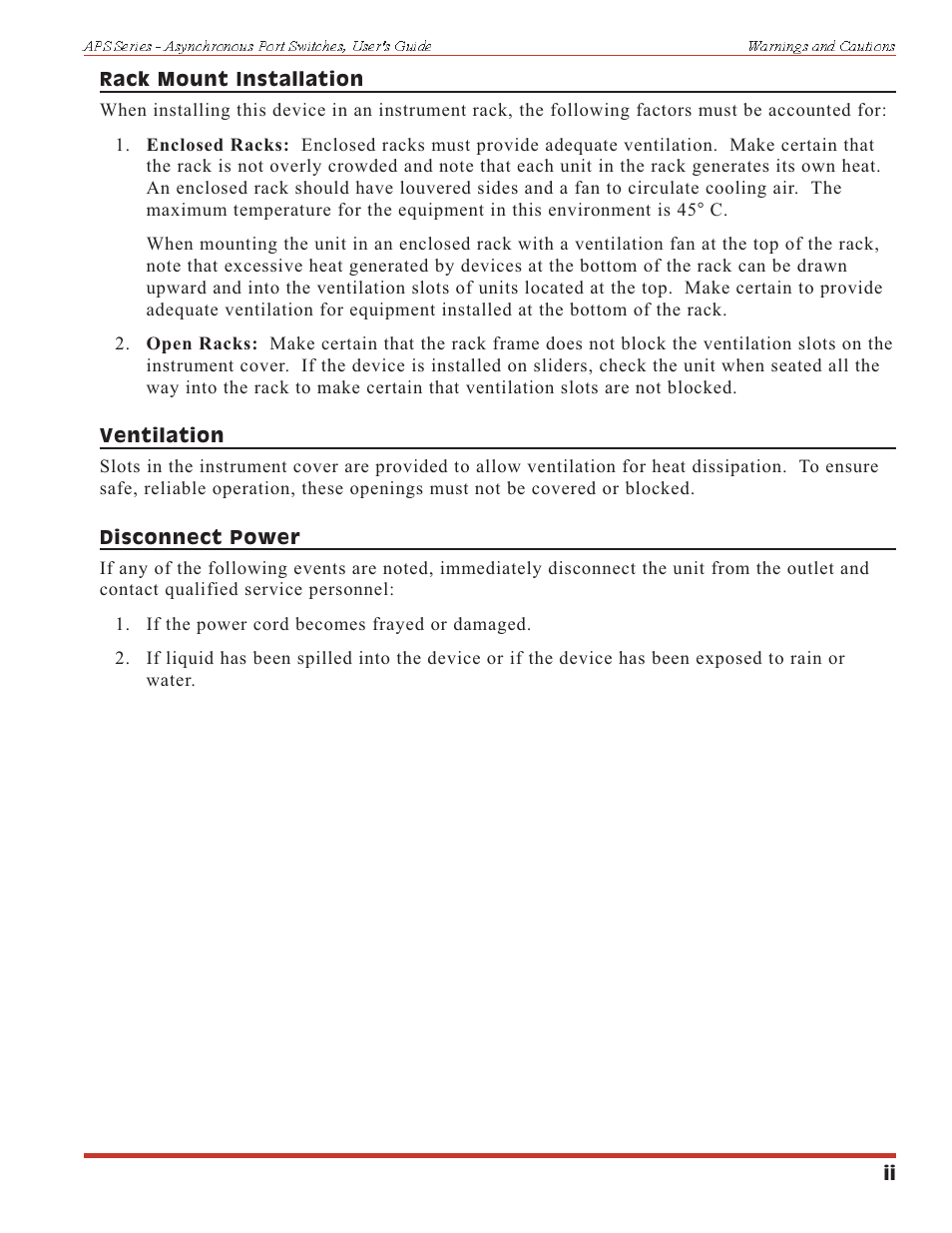 Western Telematic APS-16 User Manual | Page 3 / 55