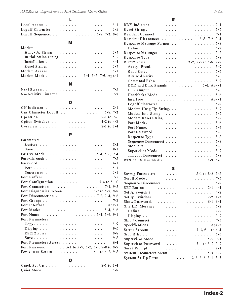 Western Telematic APS-16 User Manual | Page 54 / 55