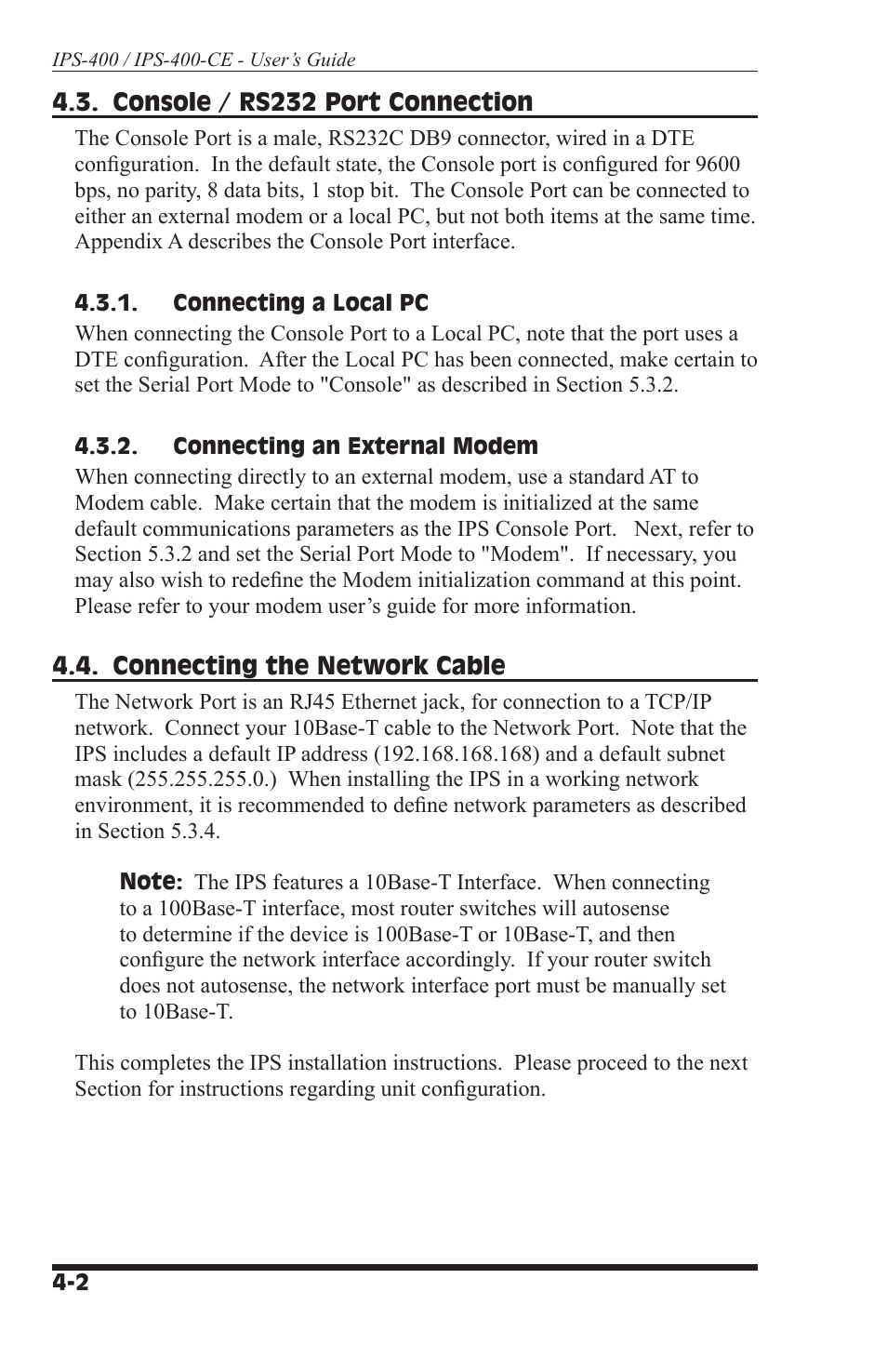 Western Telematic IPS-400 User Manual | Page 16 / 56