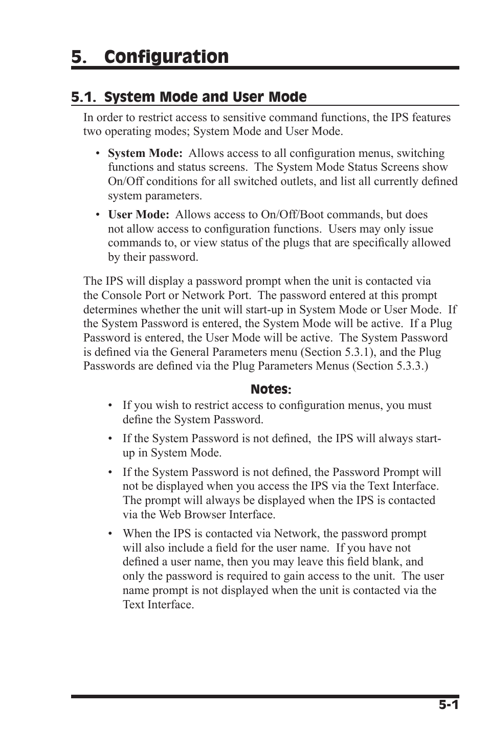 Configuration | Western Telematic IPS-400 User Manual | Page 17 / 56