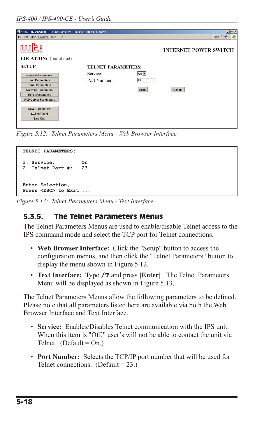 Western Telematic IPS-400 User Manual | Page 34 / 56