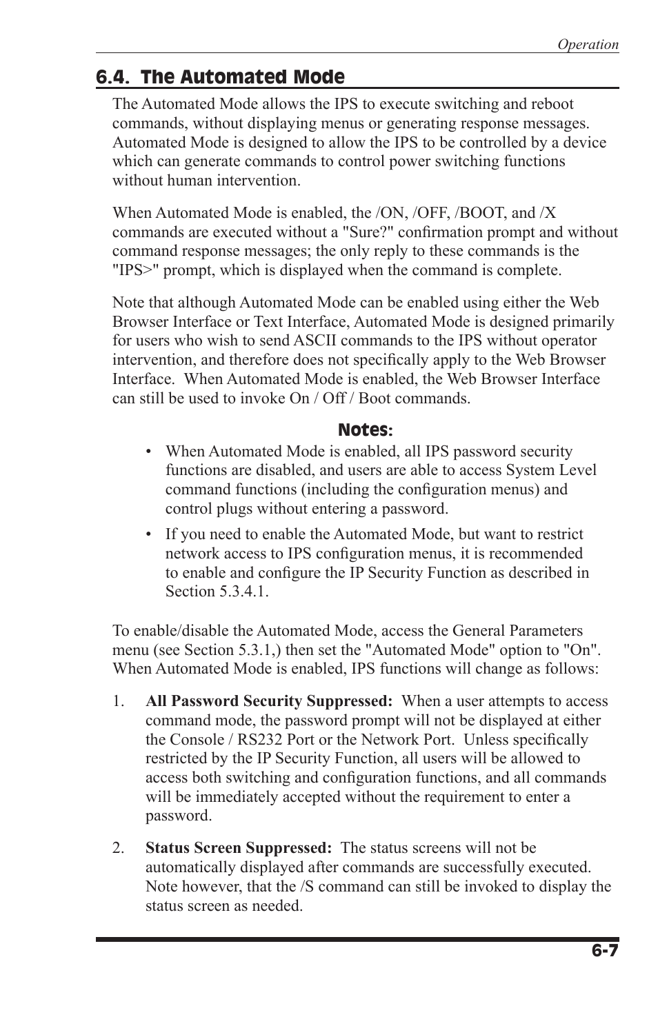 Western Telematic IPS-400 User Manual | Page 43 / 56