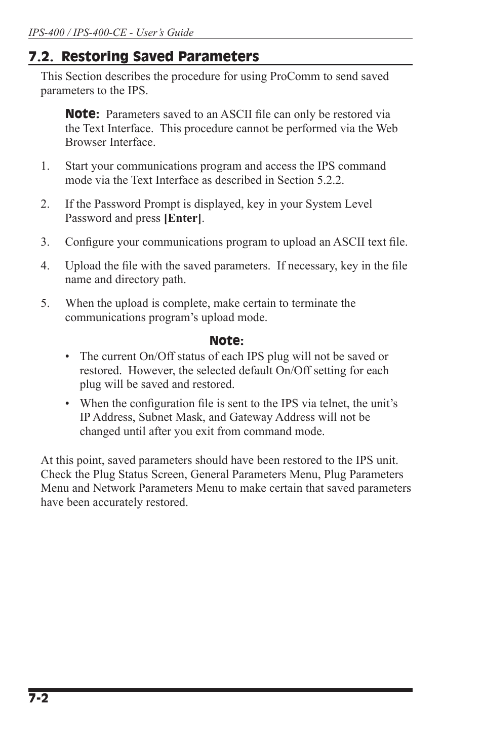 Western Telematic IPS-400 User Manual | Page 46 / 56