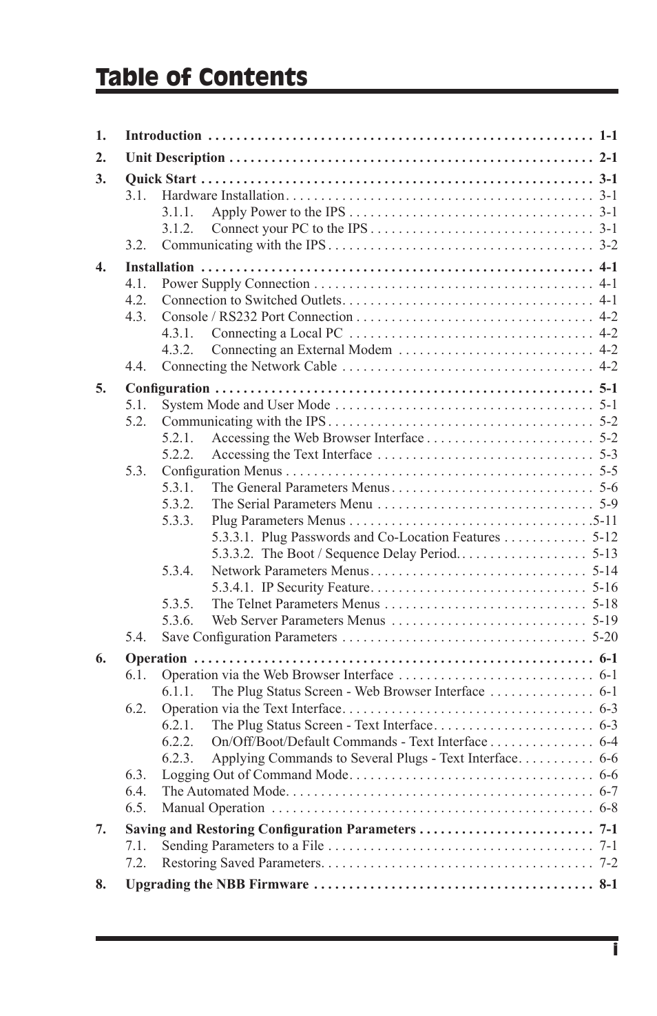 Western Telematic IPS-400 User Manual | Page 5 / 56