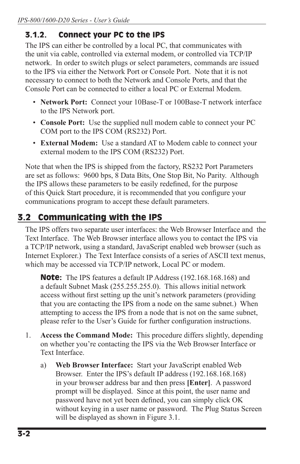 Western Telematic IPS-800-D20 User Manual | Page 12 / 58