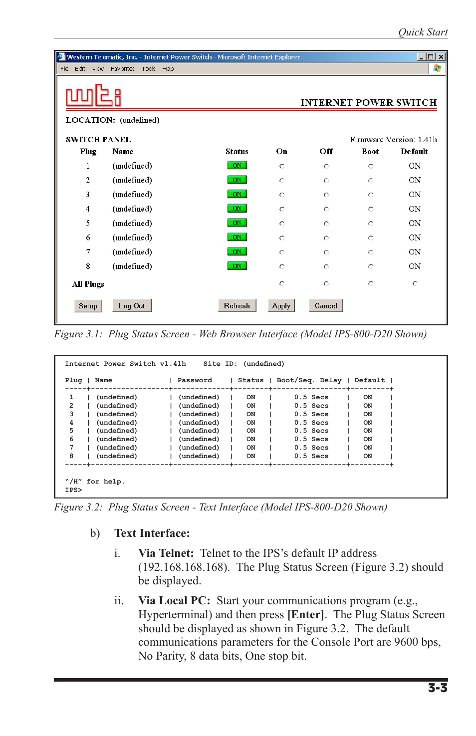 Western Telematic IPS-800-D20 User Manual | Page 13 / 58